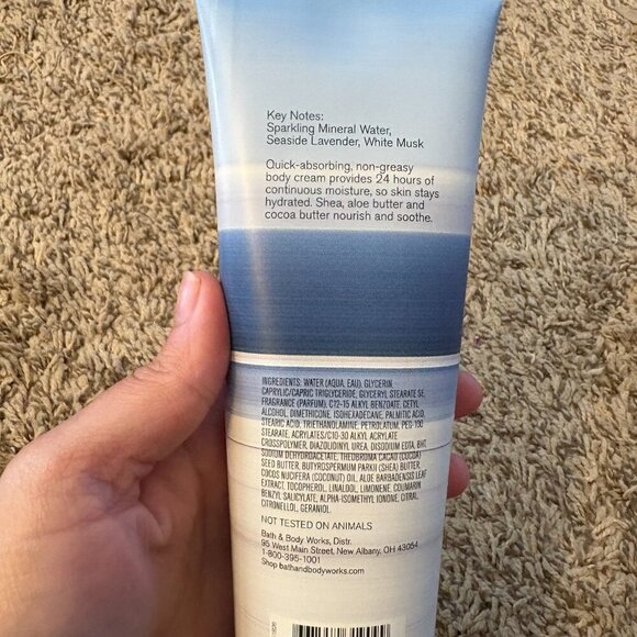 Bath & Body Works Coast Ultra Rich Body Cream - Picture 2 of 2